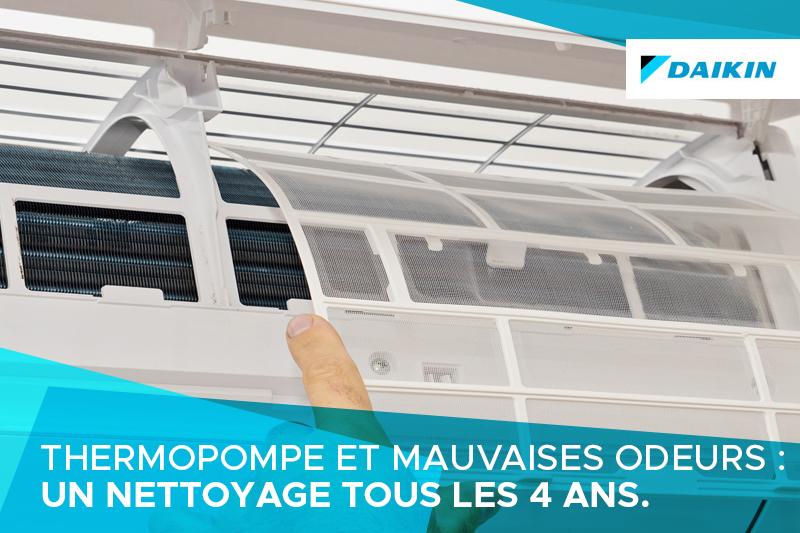 De mauvaises odeurs émanent de votre thermopompe ?